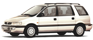 Mitsubishi Space Wagon N3W, N4W минивэн (1991 - 1998)