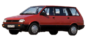 Mitsubishi Space Wagon D0V, W минивэн (1984 - 1991)