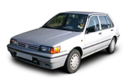 Nissan Sunny II хэтчбек N13 (1986 - 1991)