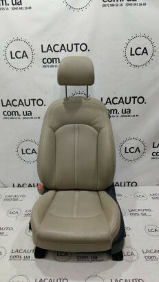 Водительское сидение Hyundai Sonata 15-17 без airbag кожа беж 88202E6450SLP