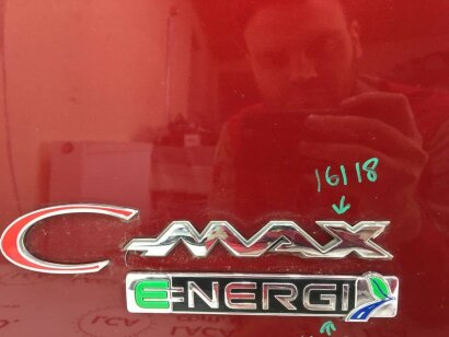 Эмблема надпись C-MAX перед лев Ford C-max MK2 13-18 DM5Z5842528A