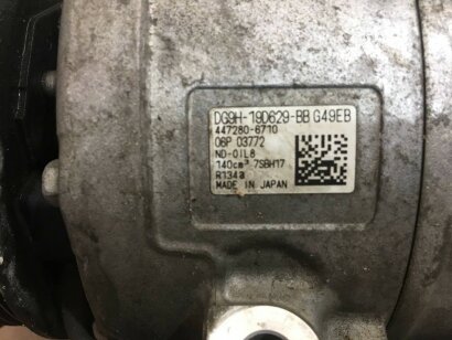 Компрессор кондиционера Ford Fusion mk5 13- 1.5Т 1.6T DG9Z19703V