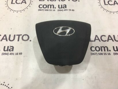 Подушка безопасности airbag в руль водительская Hyundai Sonata 15-17 56900C2000TRY